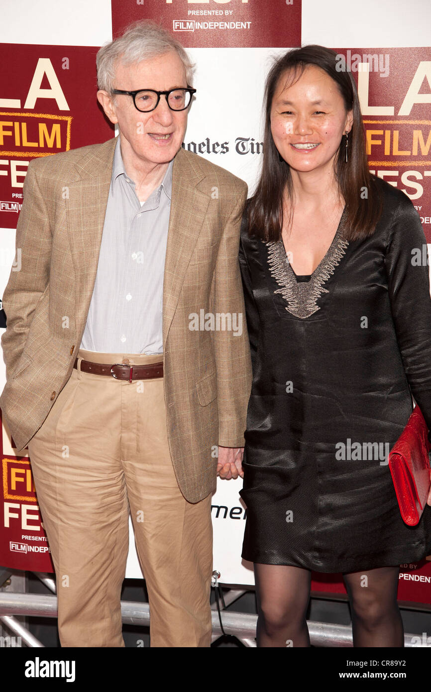 Woody Allen & Soon-Yi Previn arrive at the Los Angeles Film Festival ...