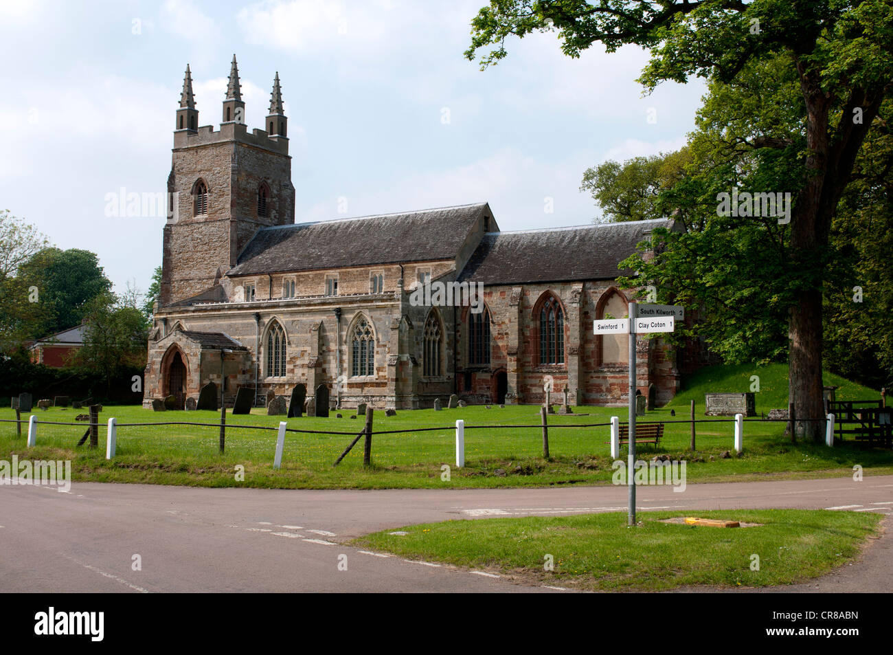 St Nicholas Church Stanford on Avon Northamptonshire UK Stock Photo
