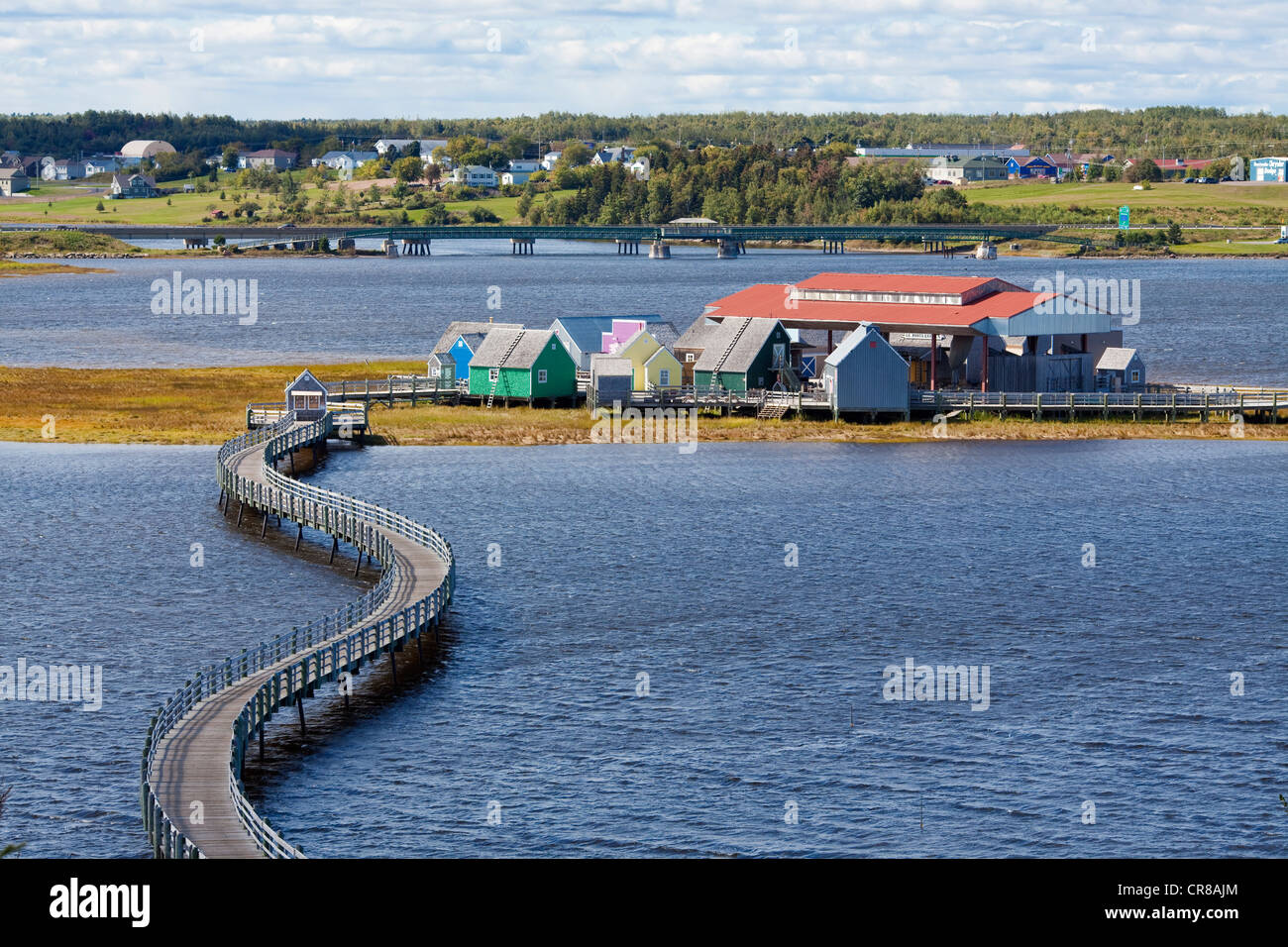 Canada, New Brunswick, Acadie, Bouctouche, the Ile aux Puces, Sagouine