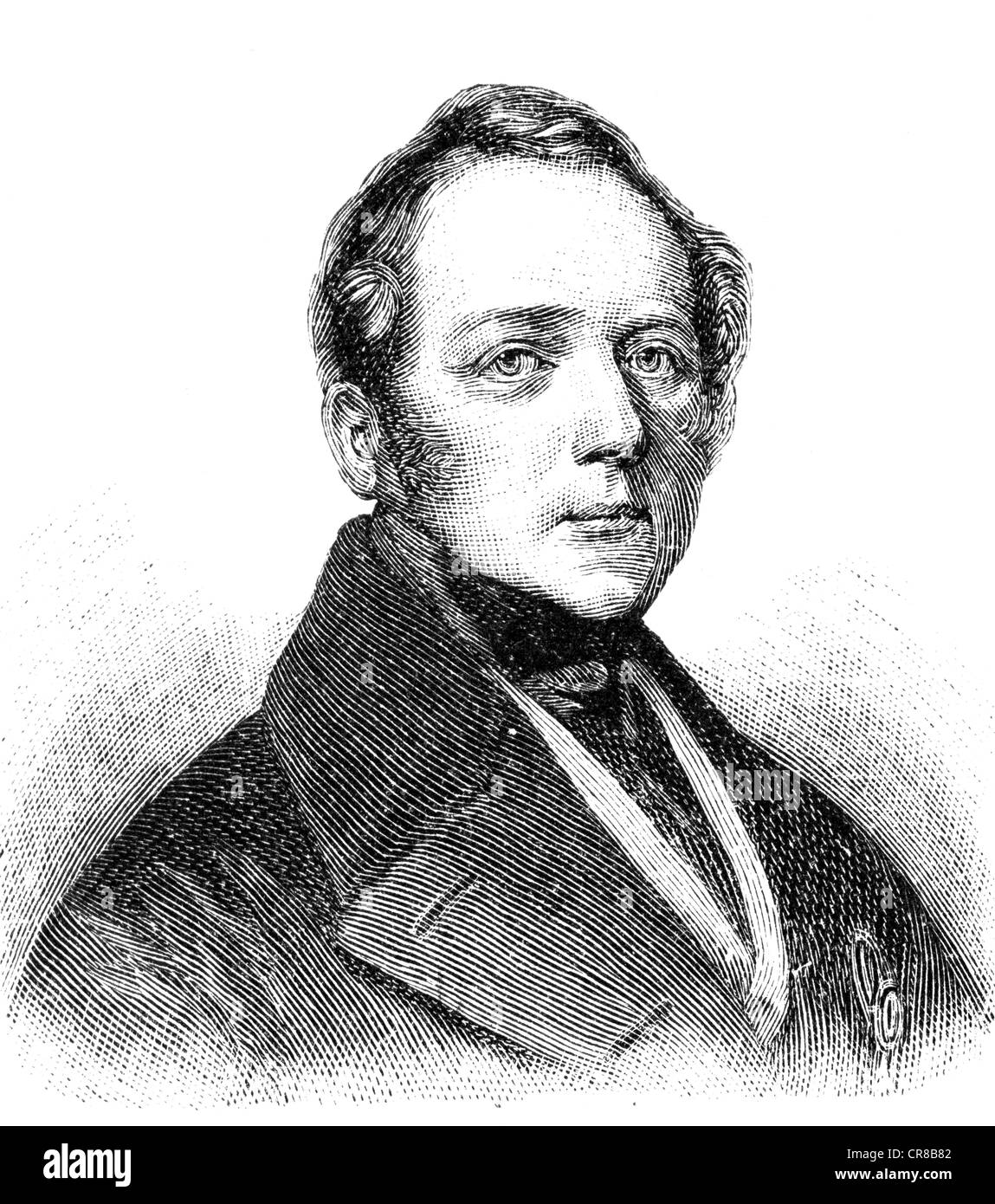 Wood engraving after lithograph by j grund hires stock photography and