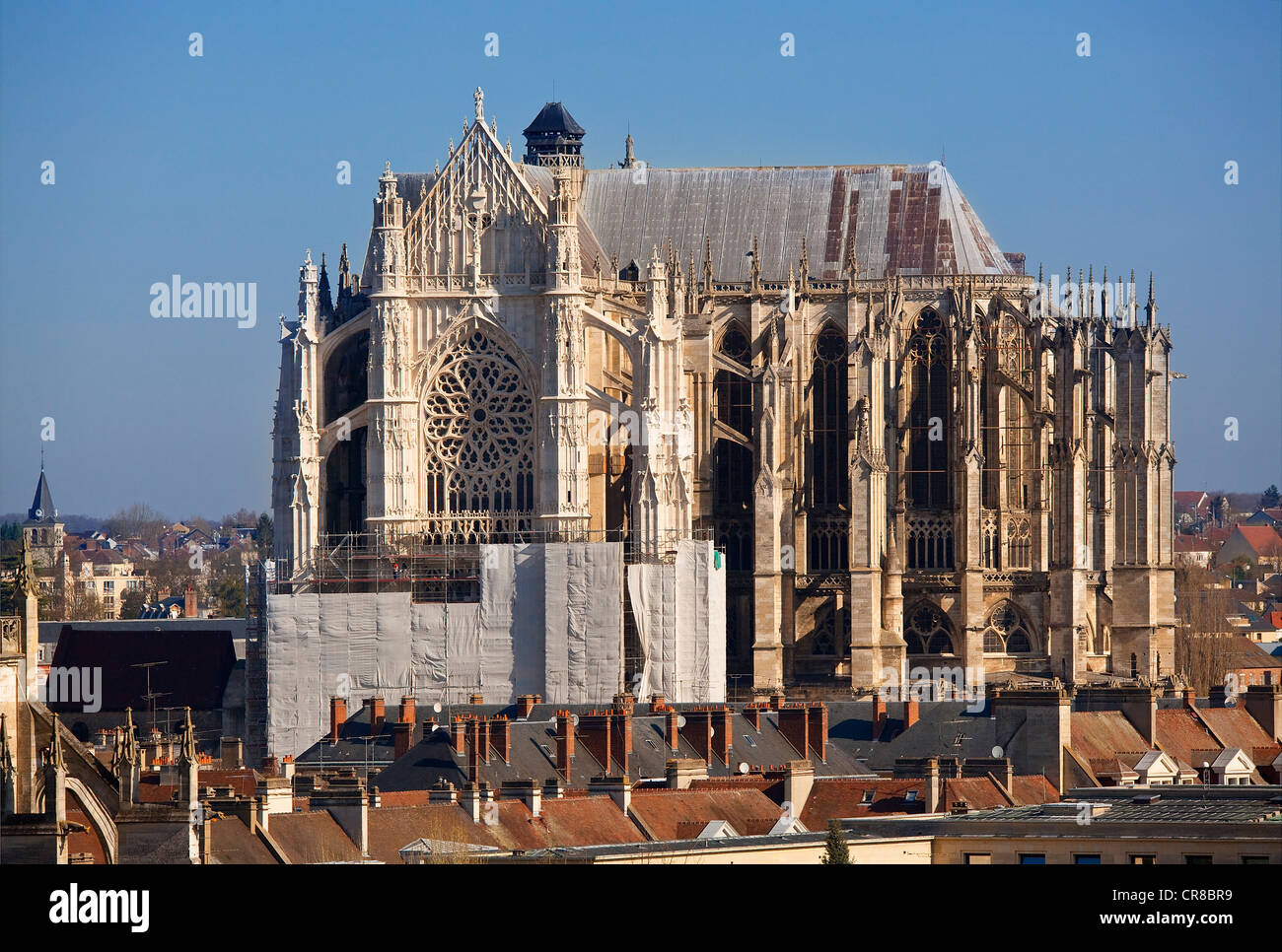 France, Oise, Beauvais, St Pierre Cathedral Stock Photo