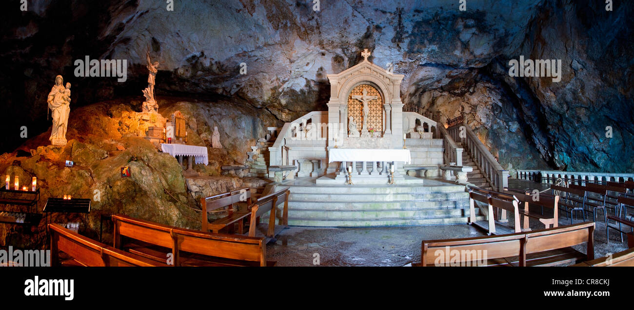 France, Var, Sainte Baume, sanctuary of St Mary Magdalene Stock Photo
