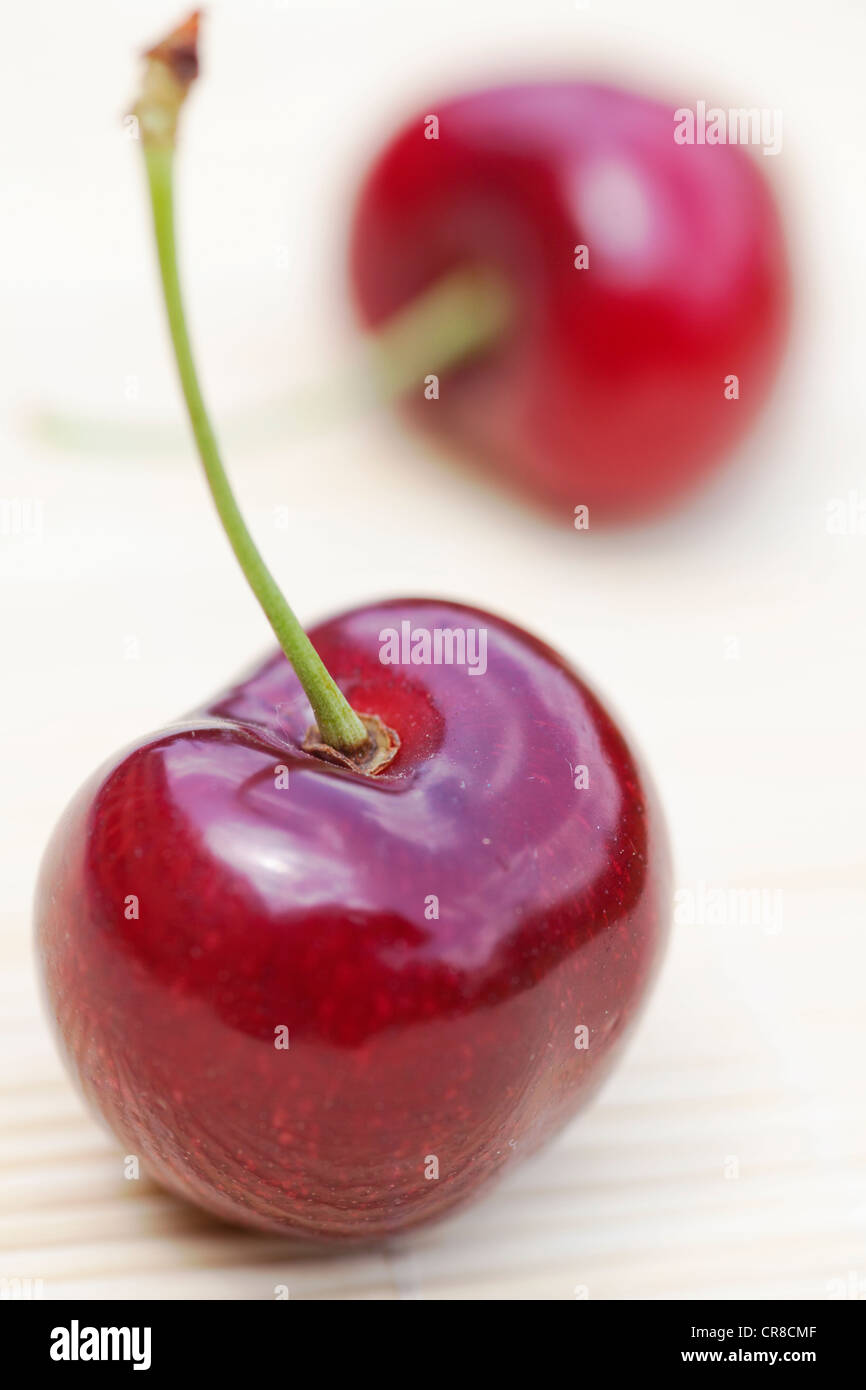 Vignola red Cherries Stock Photo