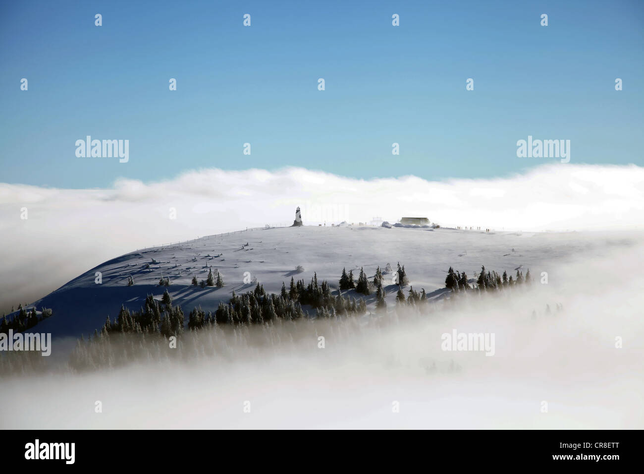 View to feldberg tower hi-res stock photography and images - Alamy