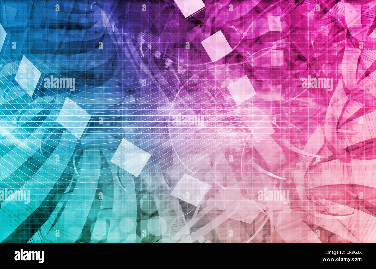 Digital Signal Technology Abstract as Pattern Art Stock Photo Alamy