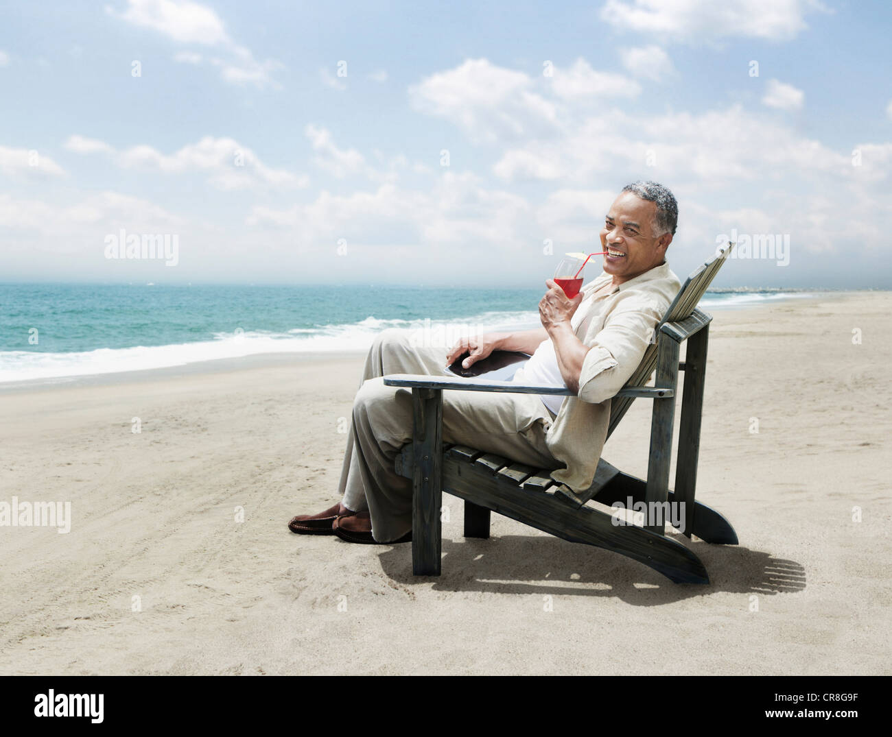 Relaxing in chair sale