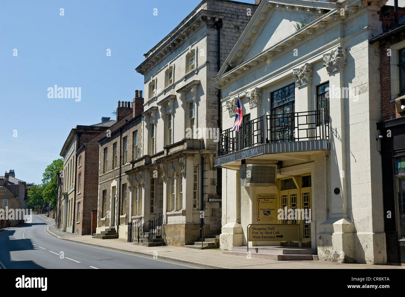 Shops stores businesses in Yorkersgate Malton North Yorkshire England