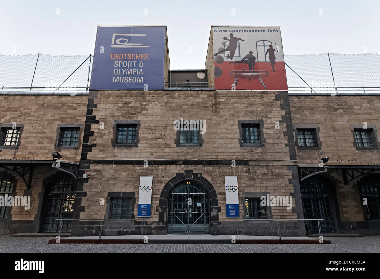 Deutsches Sport und OlympiaMuseum or German Sports and Olympic Museum, Rheinauhafen district Deutsches Sport und OlympiaMuseum or German Sports and Olympic Museum, Rheinauhafen district