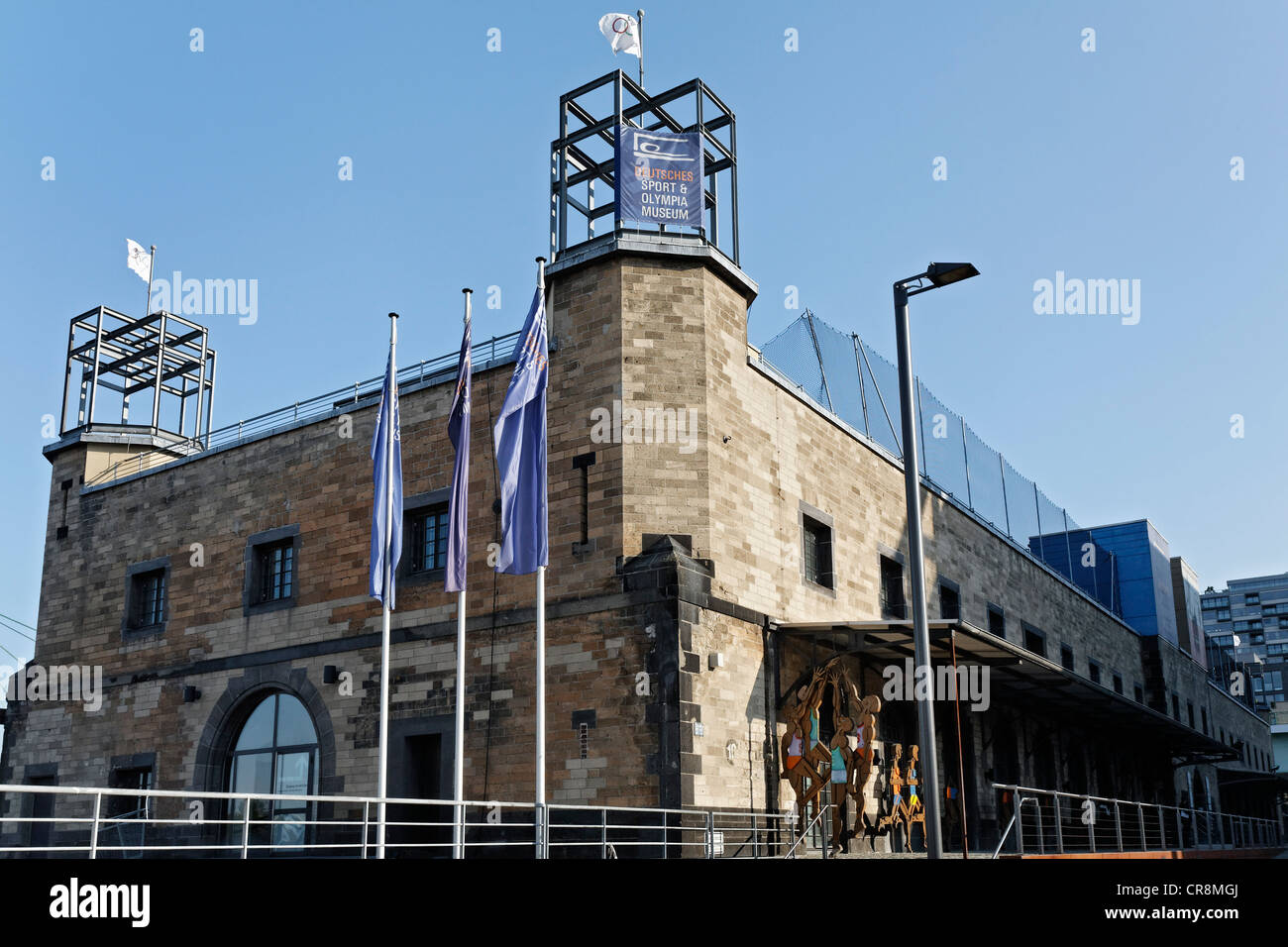 Deutsches Sport und OlympiaMuseum or German Sports and Olympic Museum, Rheinauhafen district