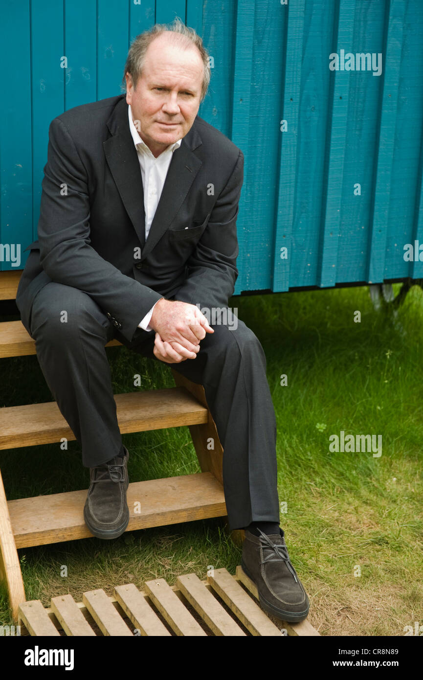 William Boyd, novelist and screenwriter pictured at The Telegraph Hay Festival 2012, Hay-on-Wye, Powys, Wales, UK Stock Photo