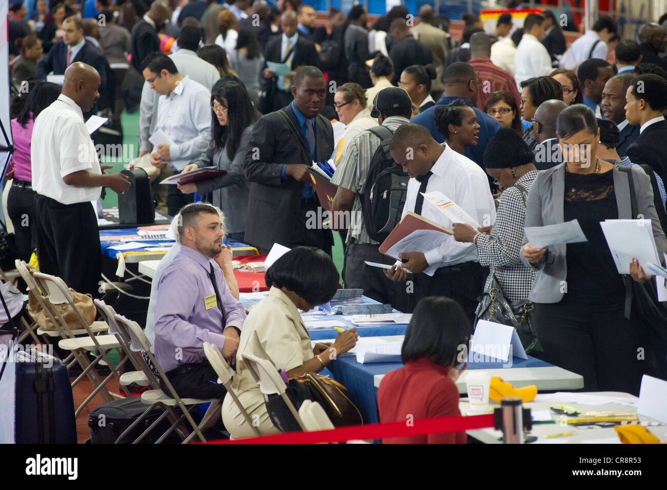 Washington heights job fair hires stock photography and images Alamy