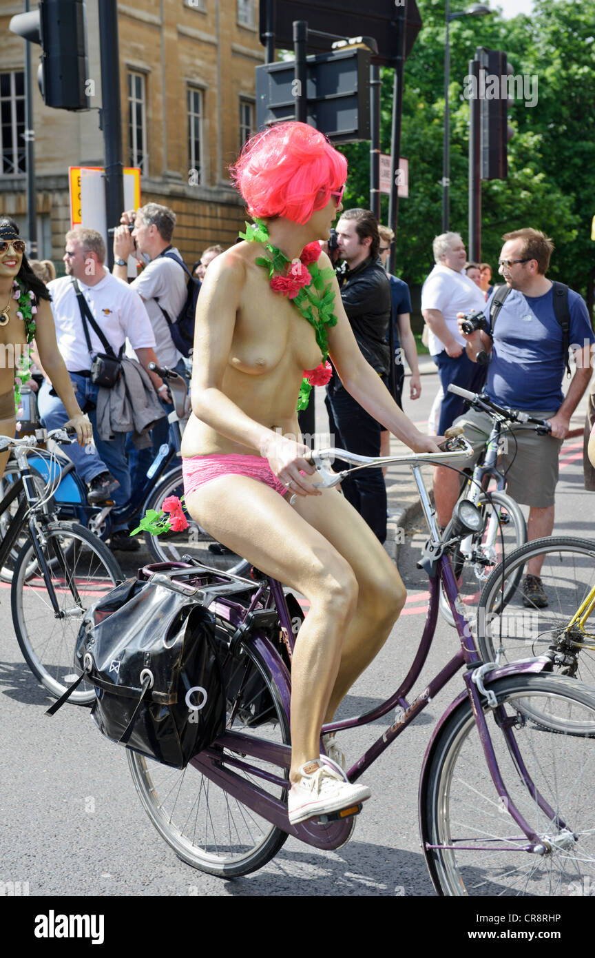 Girls Naked While Riding A Bike