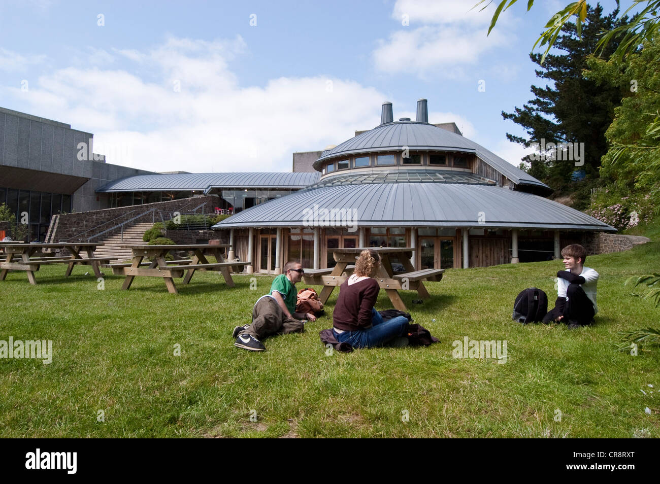 University of Wales, Aberystwyth, Refractory and Grounds Stock Photo