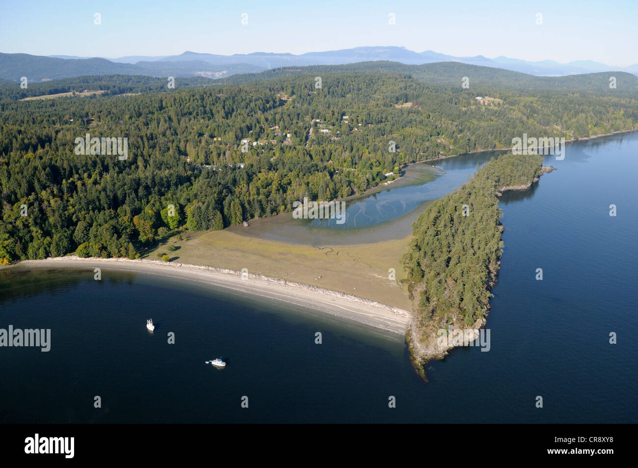Aerial of salt spring island hires stock photography and images Alamy