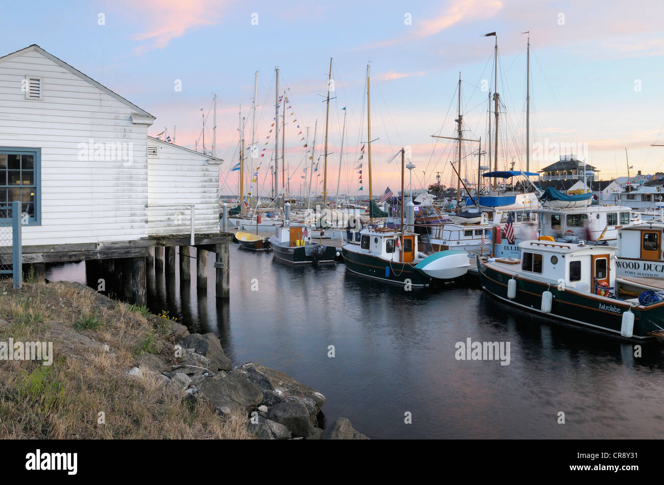 Boats at the Port Townsend Wooden Boat Festival 2008, Point Hudson