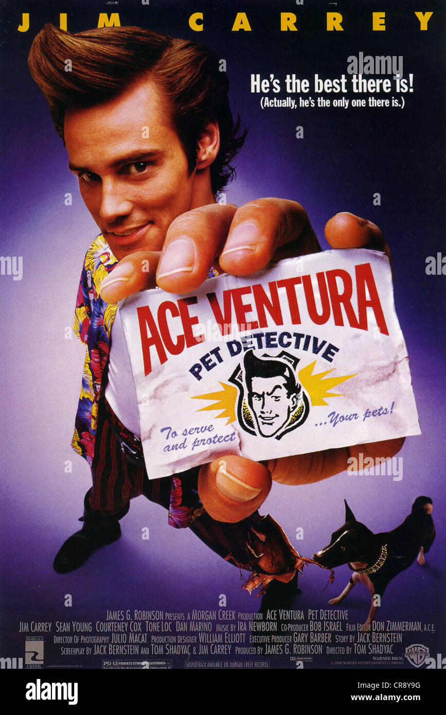 Movie poster ace ventura pet hires stock photography and images Alamy