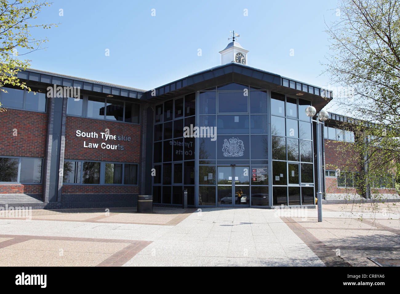 South Tyneside Law Courts South Shields North East England uk Stock