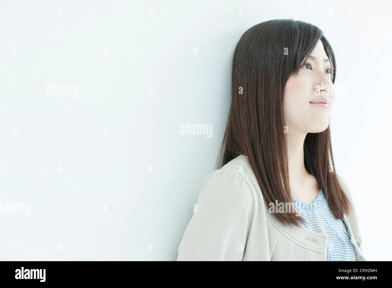 Side view japanese young hi-res stock photography and images - Alamy