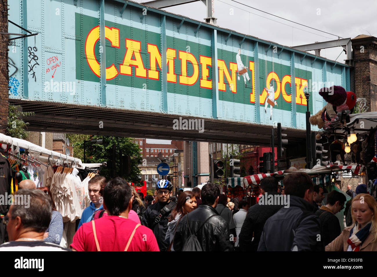 Camden Lock, Camden Town, London, England, U.K. Stock Photo