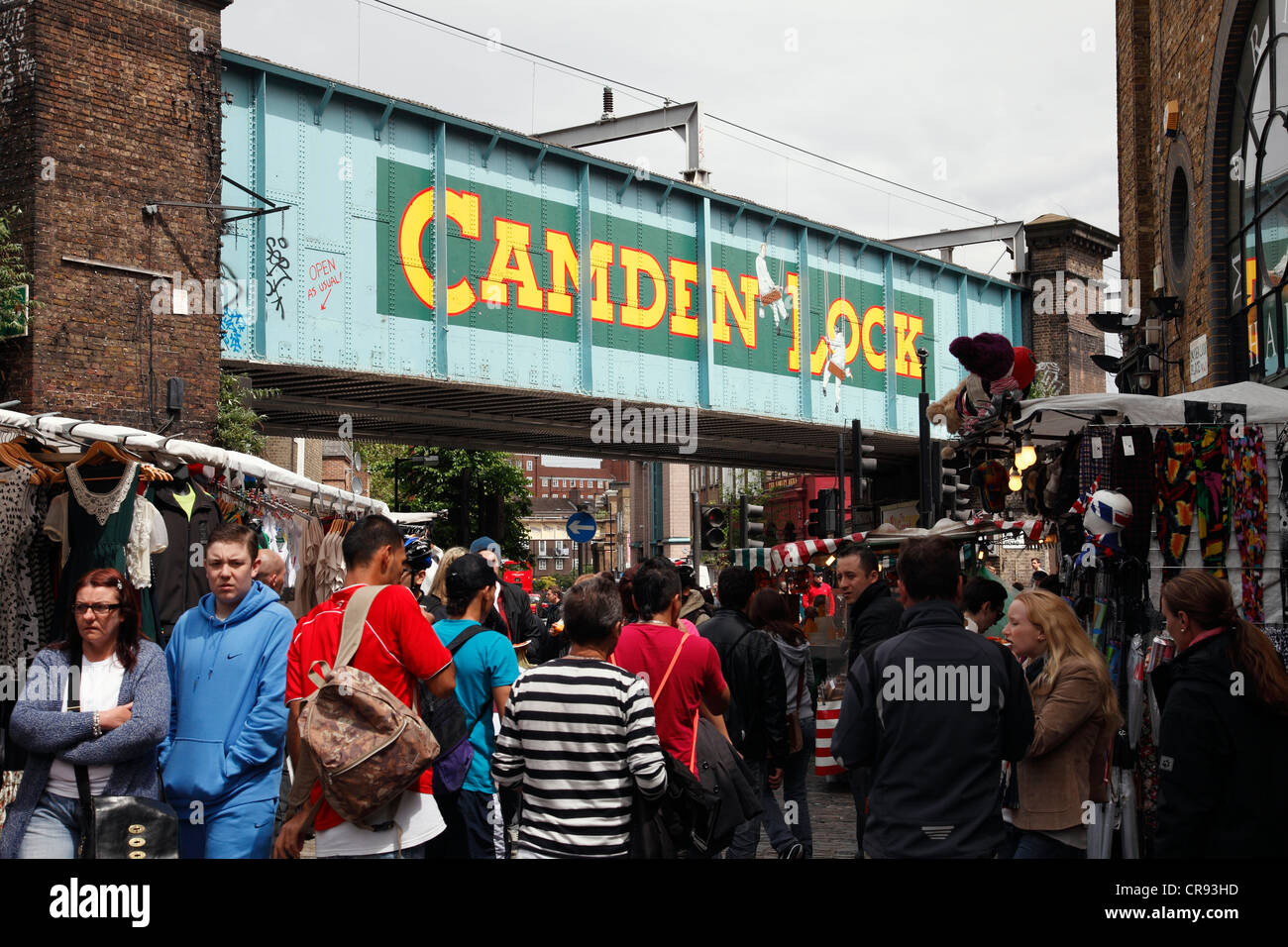 Camden Lock, Camden Town, London, England, U.K. Stock Photo