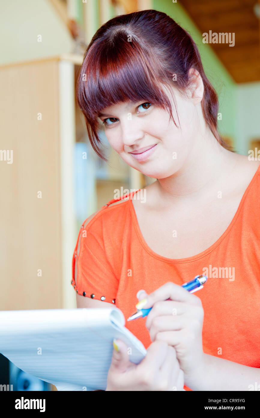 College homework Stock Photo