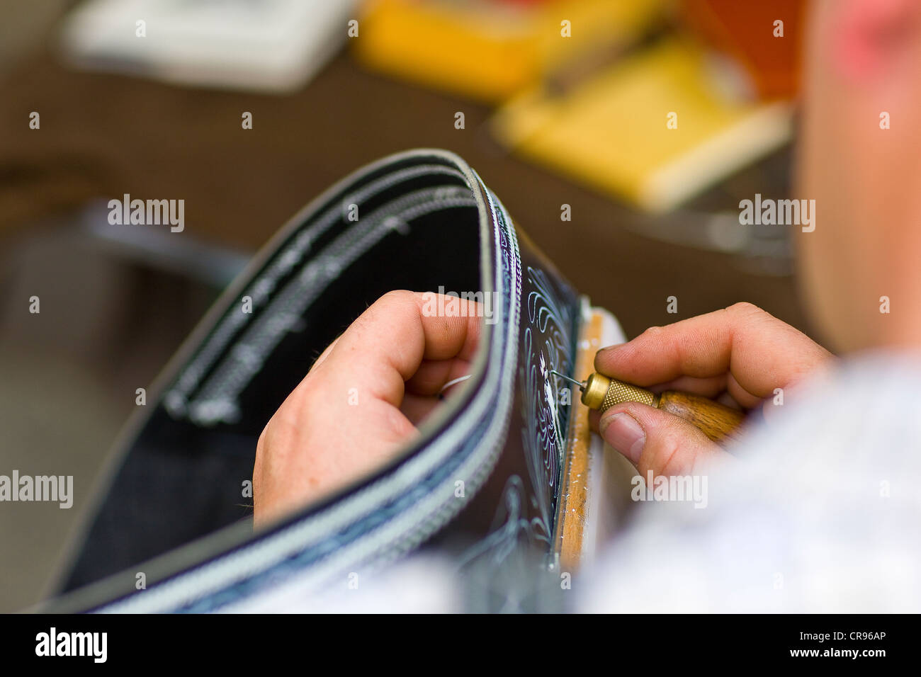 Quill embroidery, Alto Adige, Italy, Europe Stock Photo Alamy