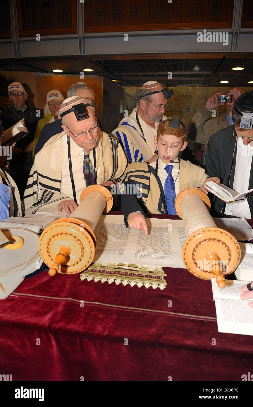 Bar Mitzvah Jewish Coming Of Age Ritual Public Reading - 