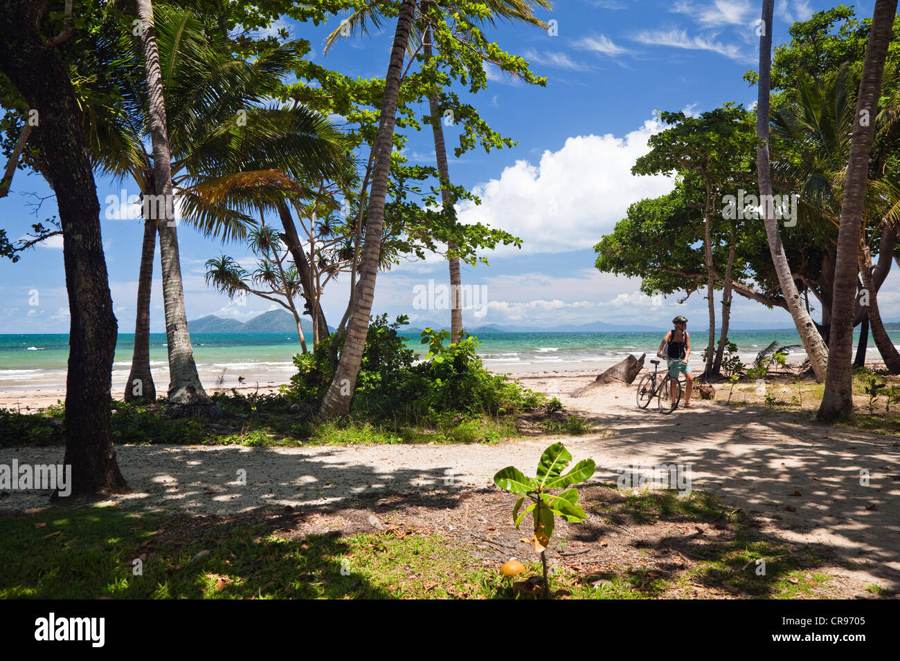 Mission Beach near Innisfail, Queensland, Australia Stock Photo