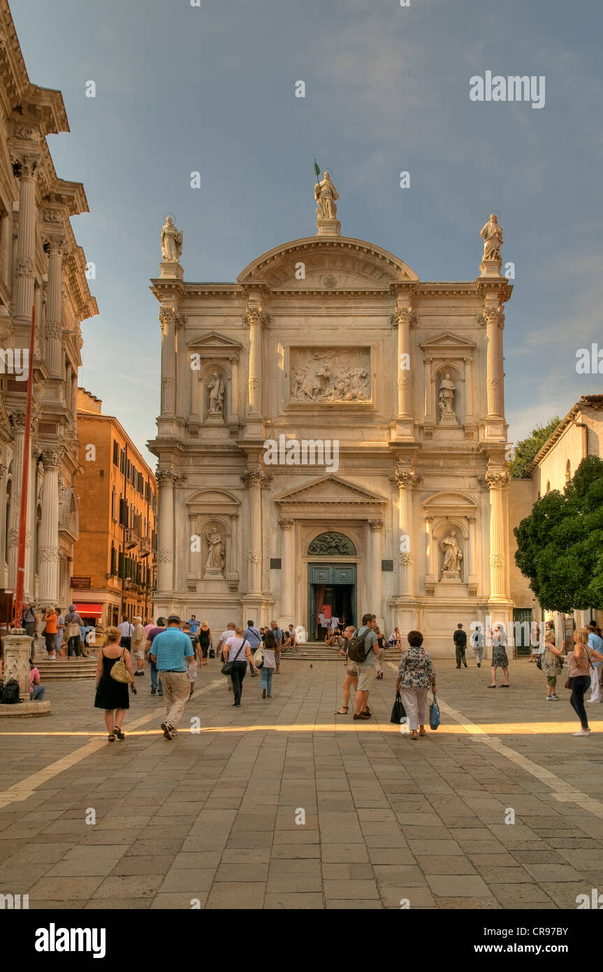 Chiesa San Rocco, Church of Saint Roch, Venice, Veneto, Italy, Europe Stock Photo