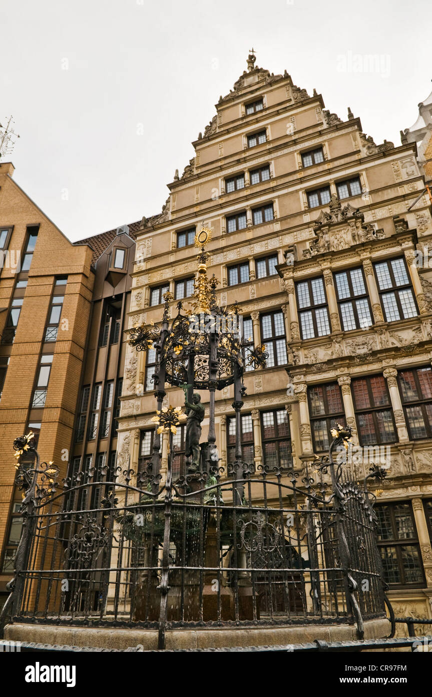 Leibniz House, birthplace of Gottfried Wilhelm Leibniz, reconstructed