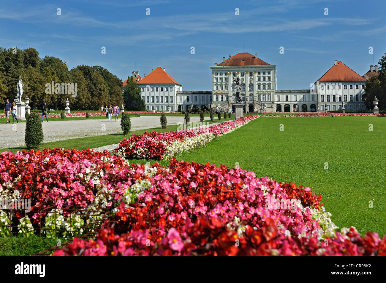 Nymphenburg Palace, Nymphenburg Park in Munich, Bavaria, Germany, Europe  Stock Photo - Alamy