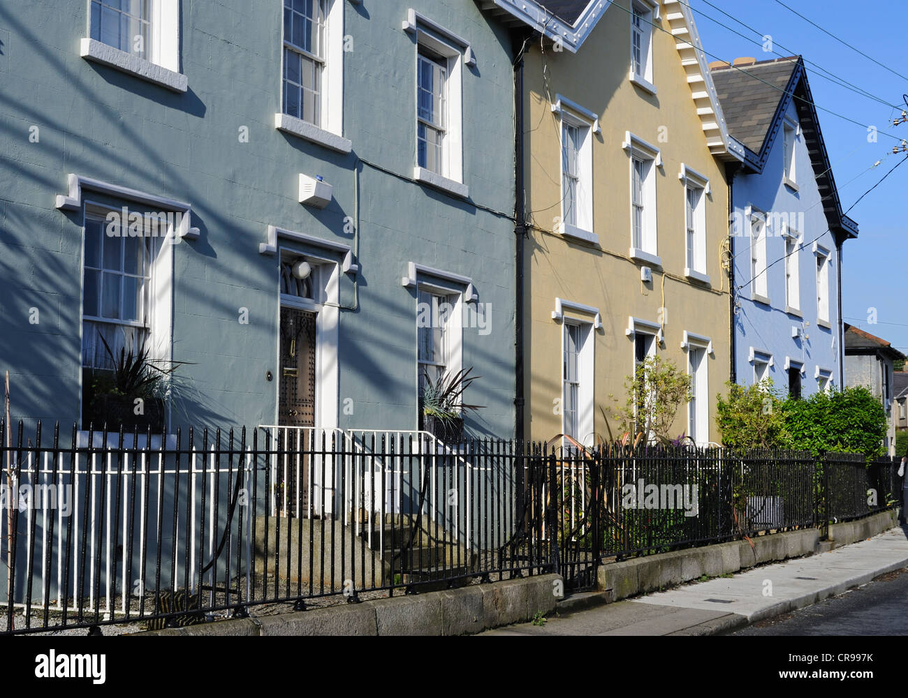 Houses in Dalkey, Dublin, Ireland Stock Photo Alamy