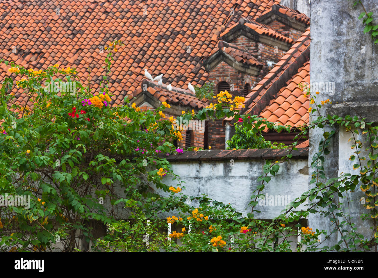 Spanish styled Manila House, Manila, Philippines Stock Photo Alamy