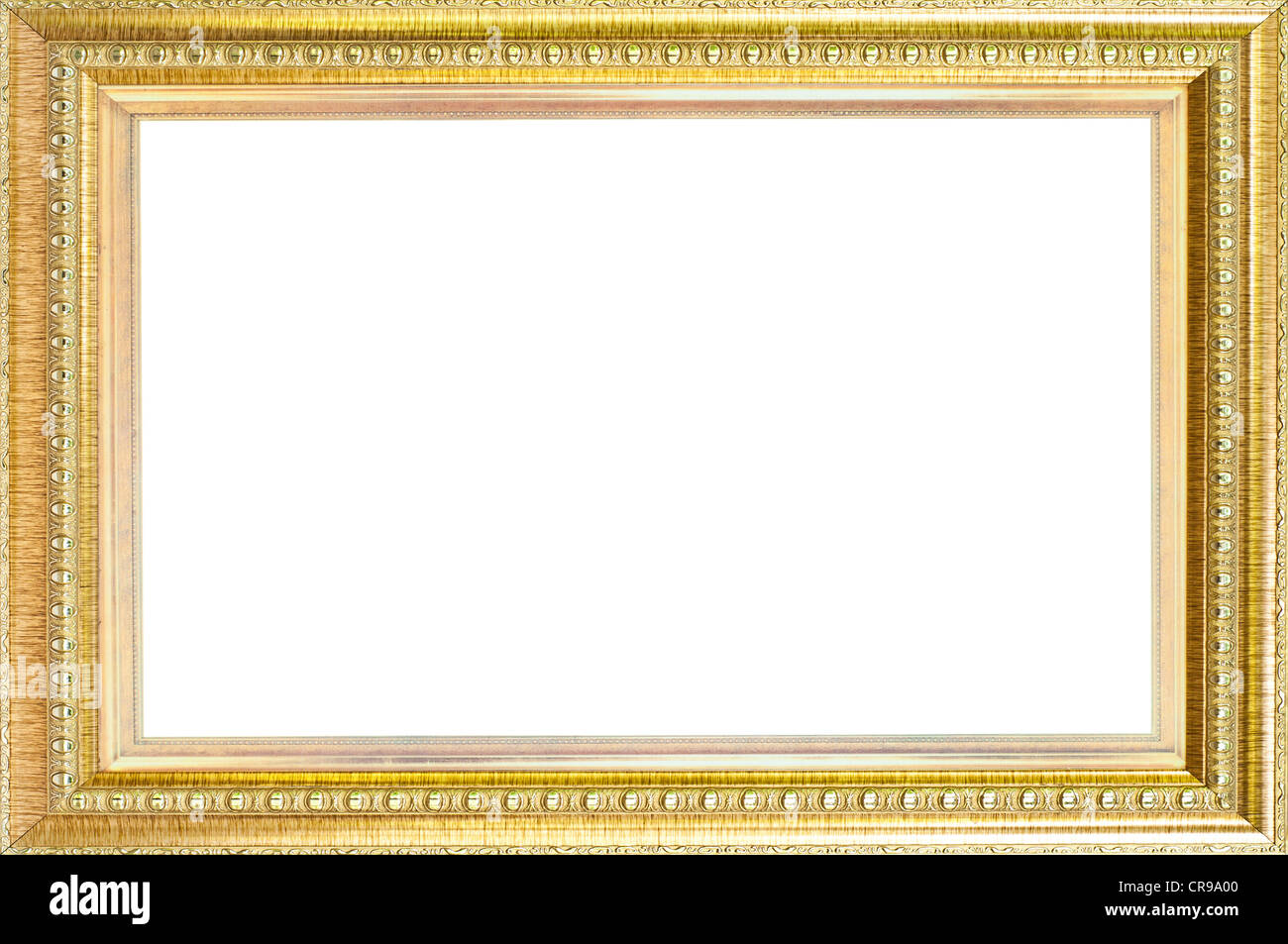 Luxury golden frame. Stock Photo