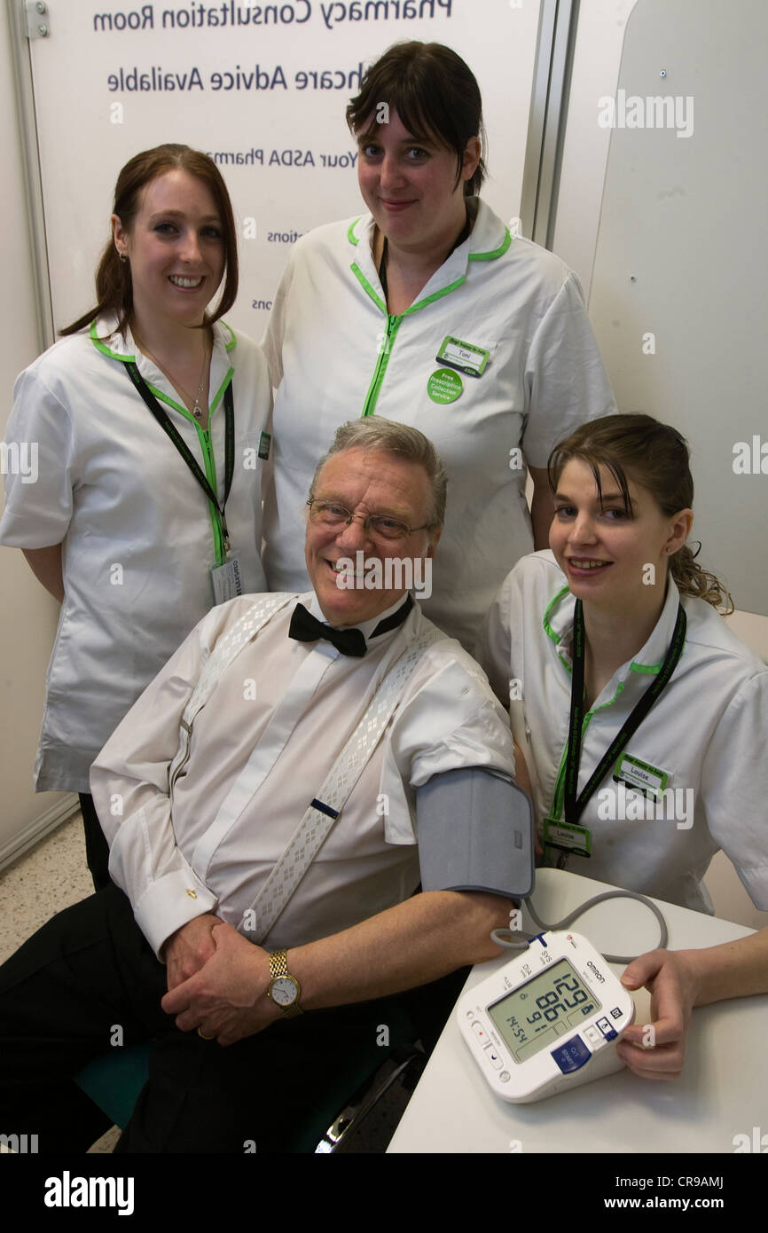 Opening Of A Pharmacy Consultation Room At The Asda Supermarket In Stock Photo Alamy