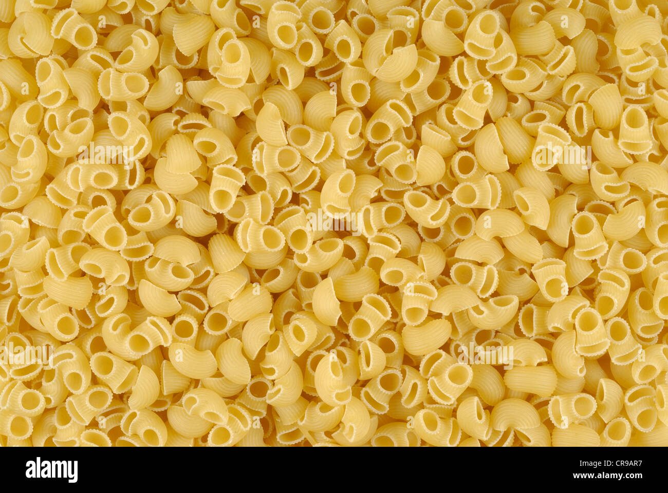 pipe rigate, pasta on full frame Stock Photo Alamy