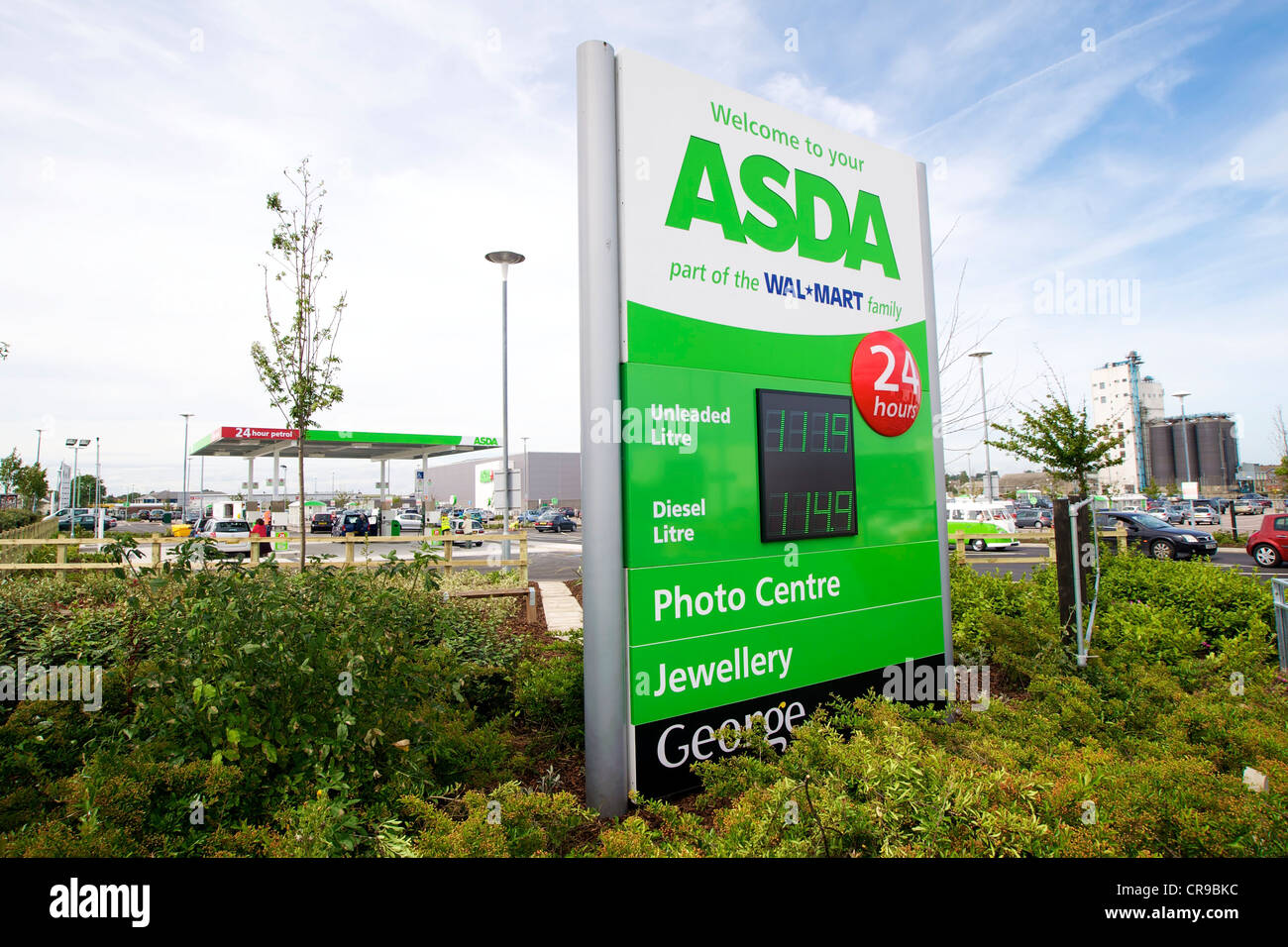 Asda petrol station hires stock photography and images Alamy