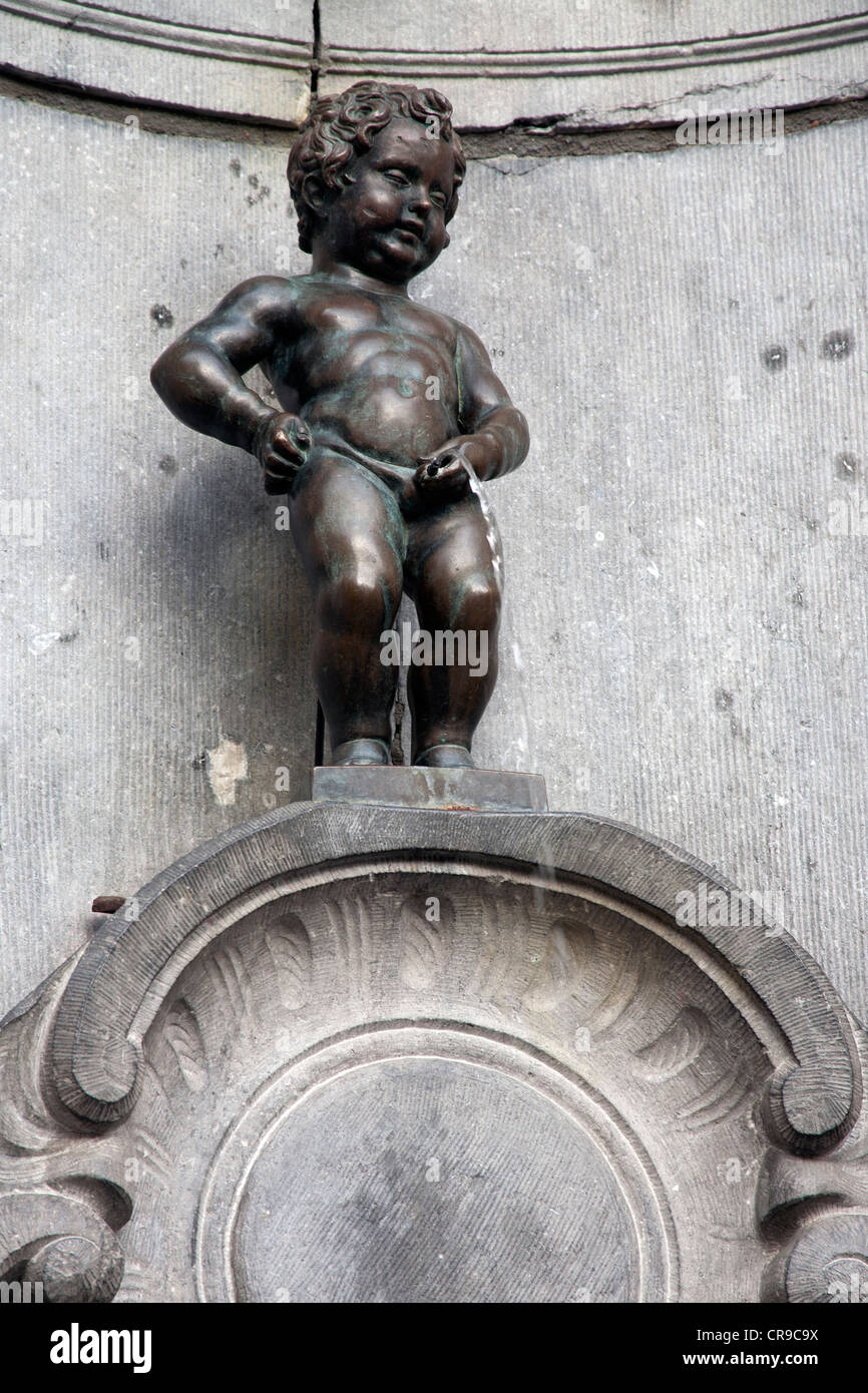 Visita ao Manneken Pis