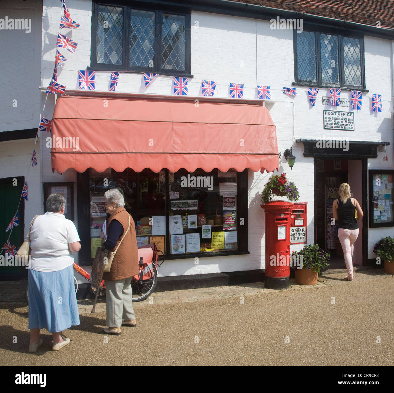 Village Post Office shop Woolpit, Suffolk, England Stock Photo Alamy