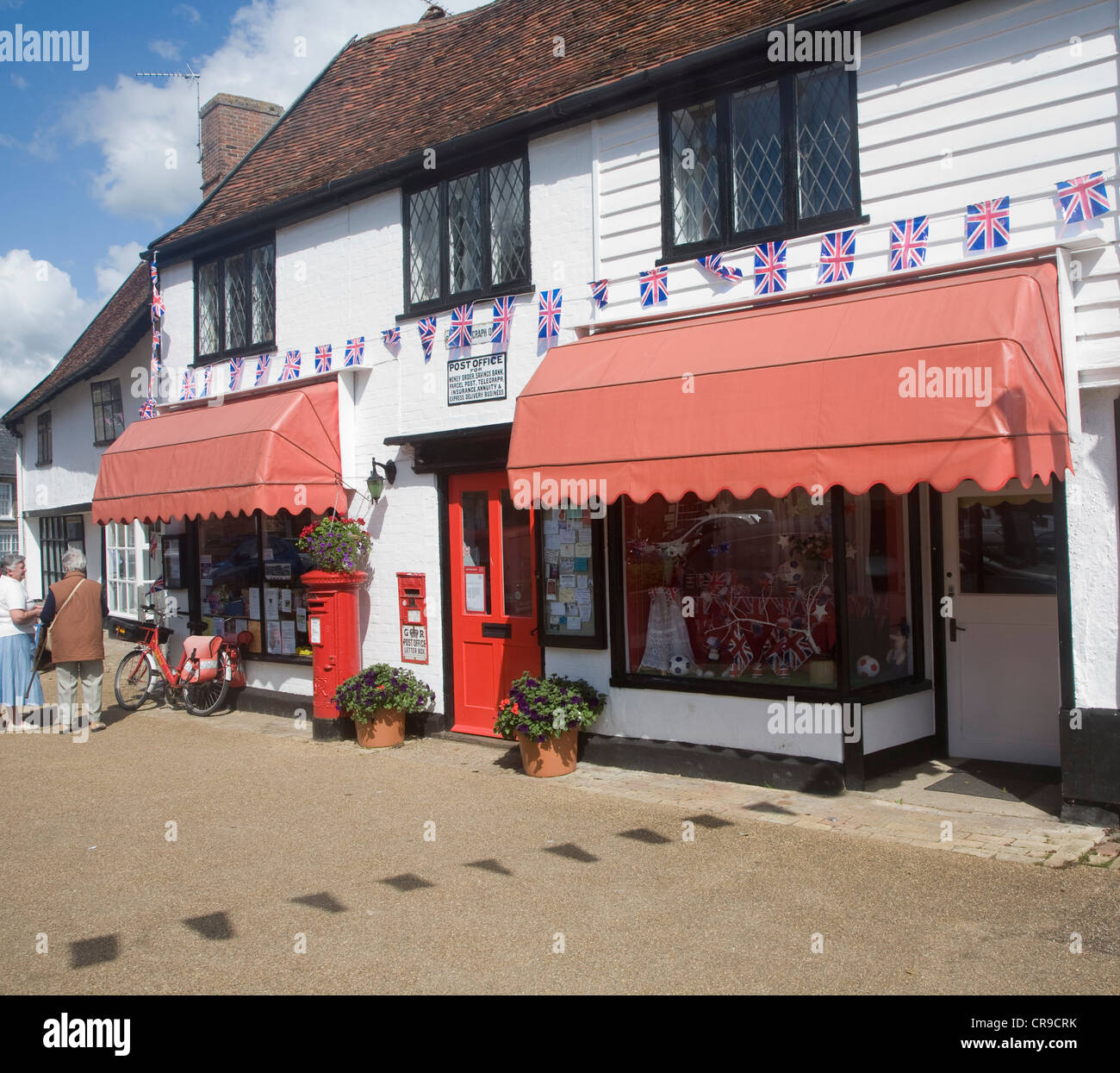Village Post Office shop Woolpit, Suffolk, England Stock Photo Alamy