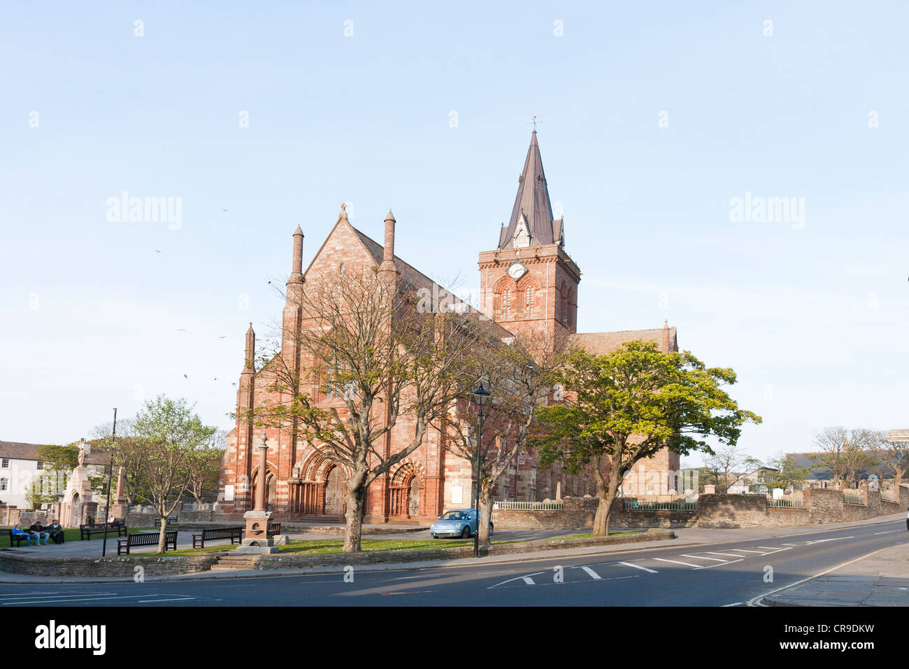 St Magnus Cathedral, Kirkwall, Orkney Isles, Scotland Stock Photo