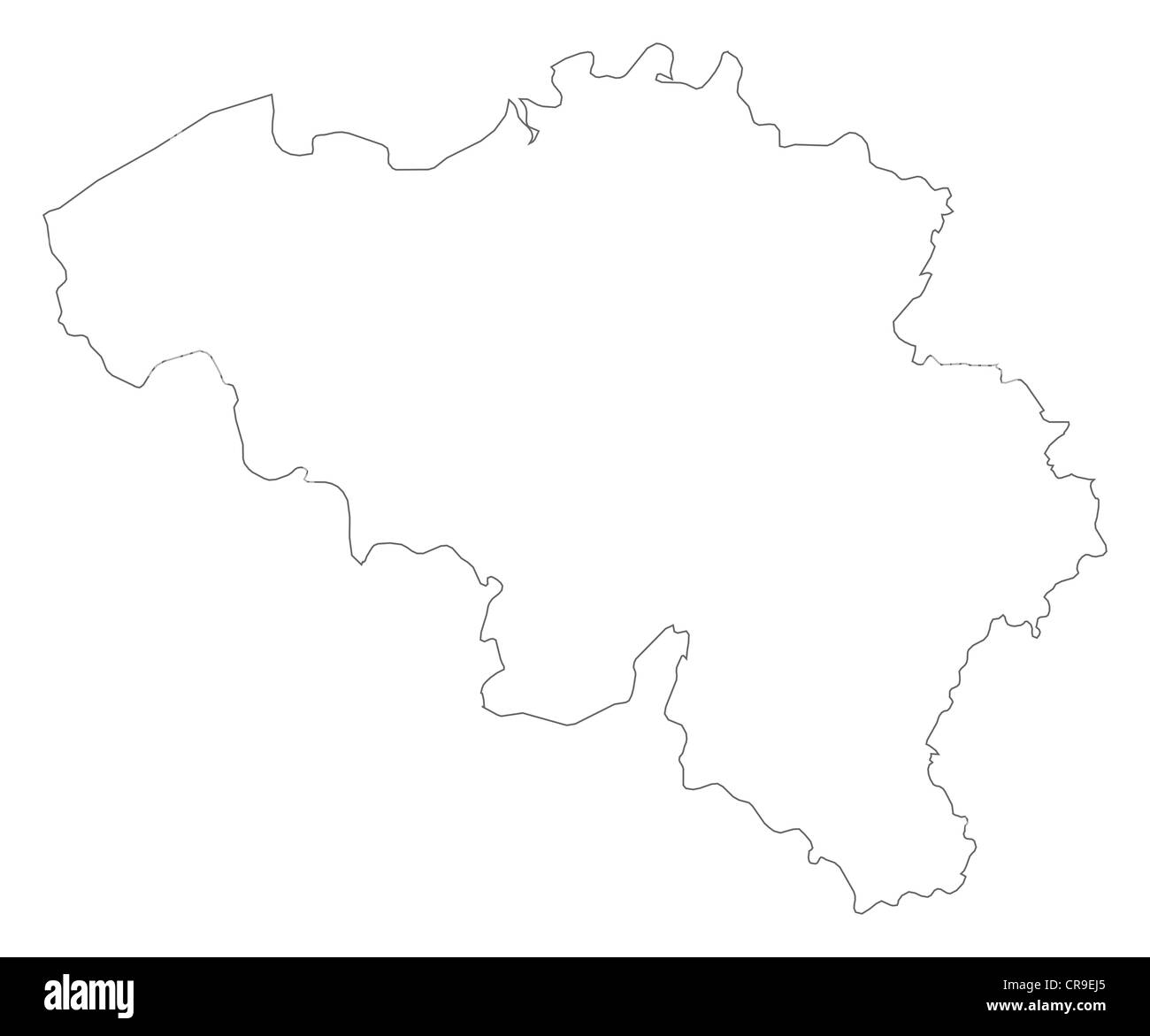 Maps of belgium Black and White Stock Photos & Images - Alamy