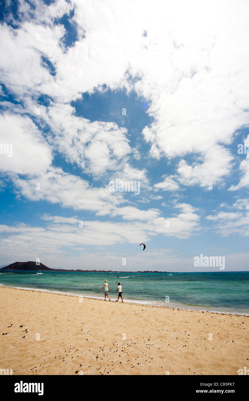 Fuerteventura kite flag beach hires stock photography and images Alamy