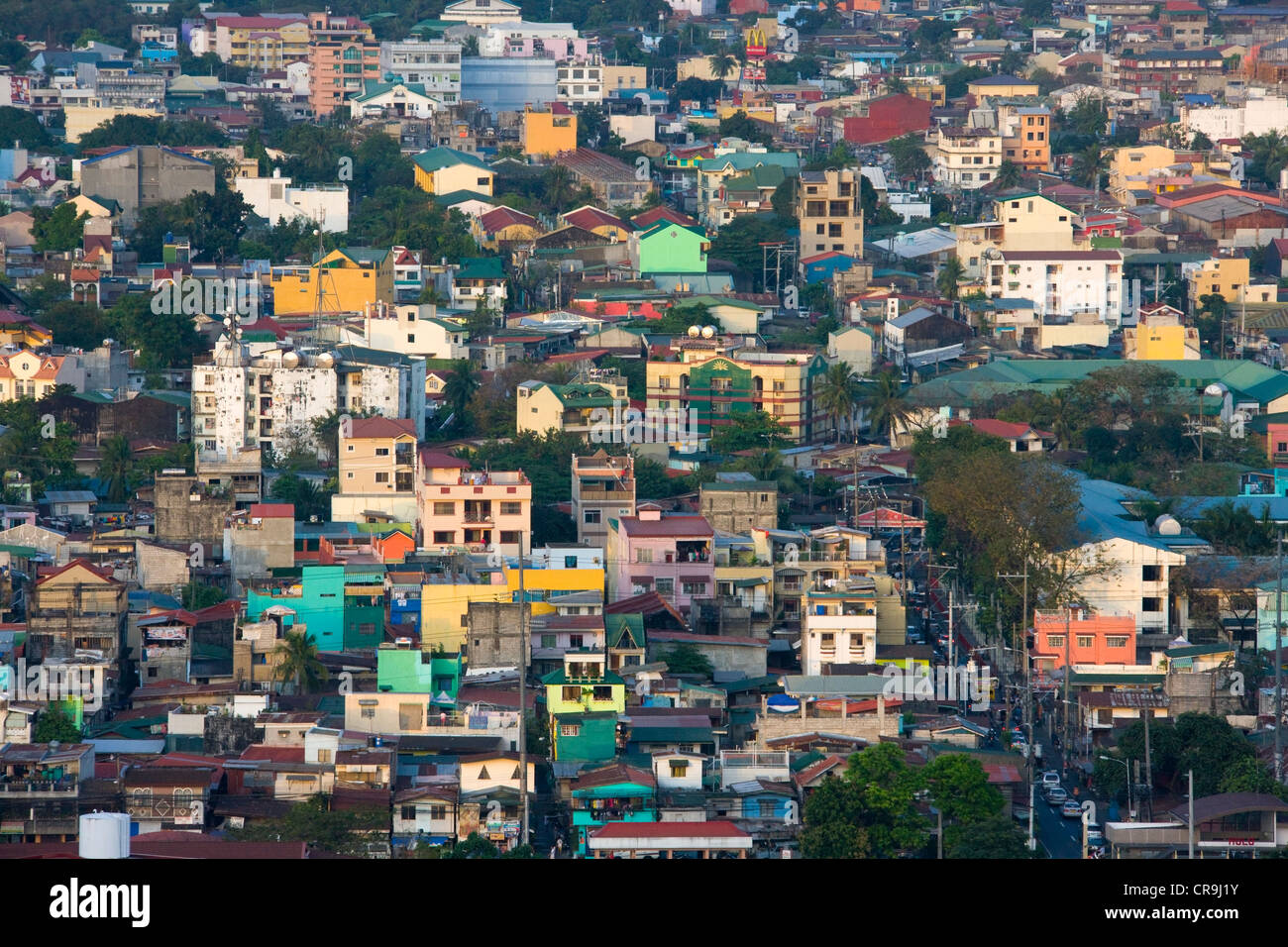 aerial-view-of-colorful-houses-manila-philippines-stock-photo-alamy