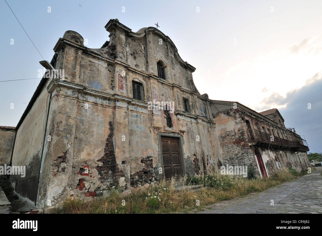 The old jail, Capraia Island, Tuscany, Italy Stock Photo