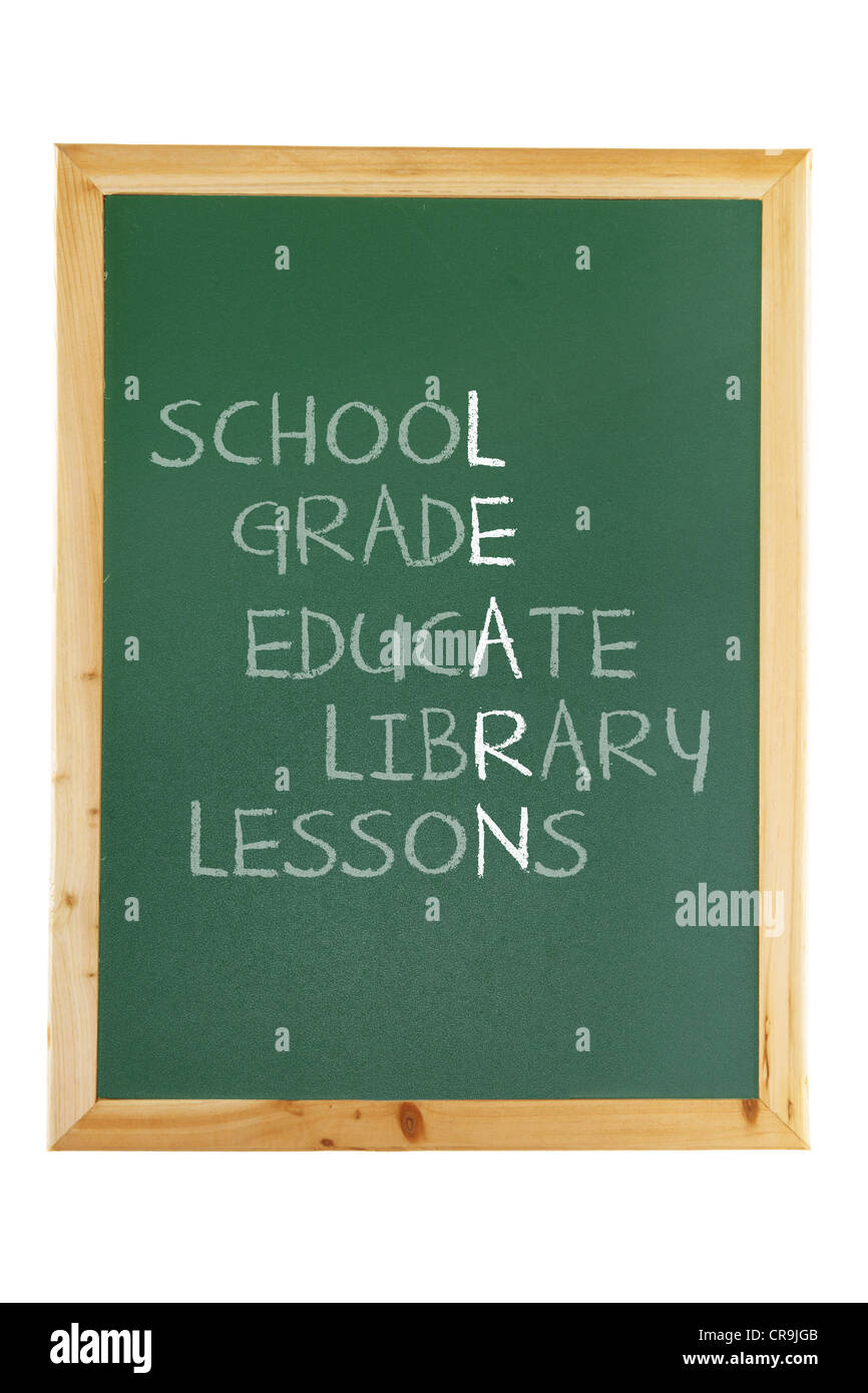 Blackboard with Education Concept Stock Photo Alamy