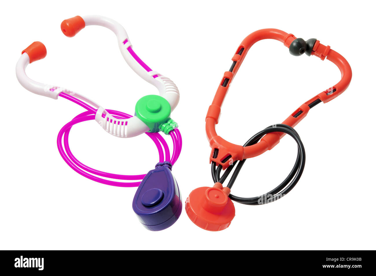 Toy Stethoscopes Stock Photo Alamy