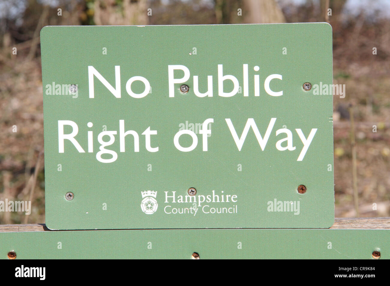 Buy Private Land No Public Right Of Way Cctv In Operation Safety Sign - 3mm Aluminium Sign 300mm X 200mm - Foto 6