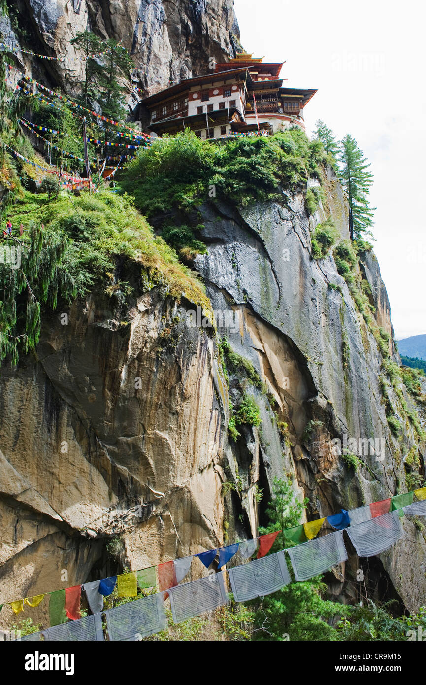 Tigers Nest, Taktshang Goemba, Paro Valley, Bhutan, Asia Stock Photo