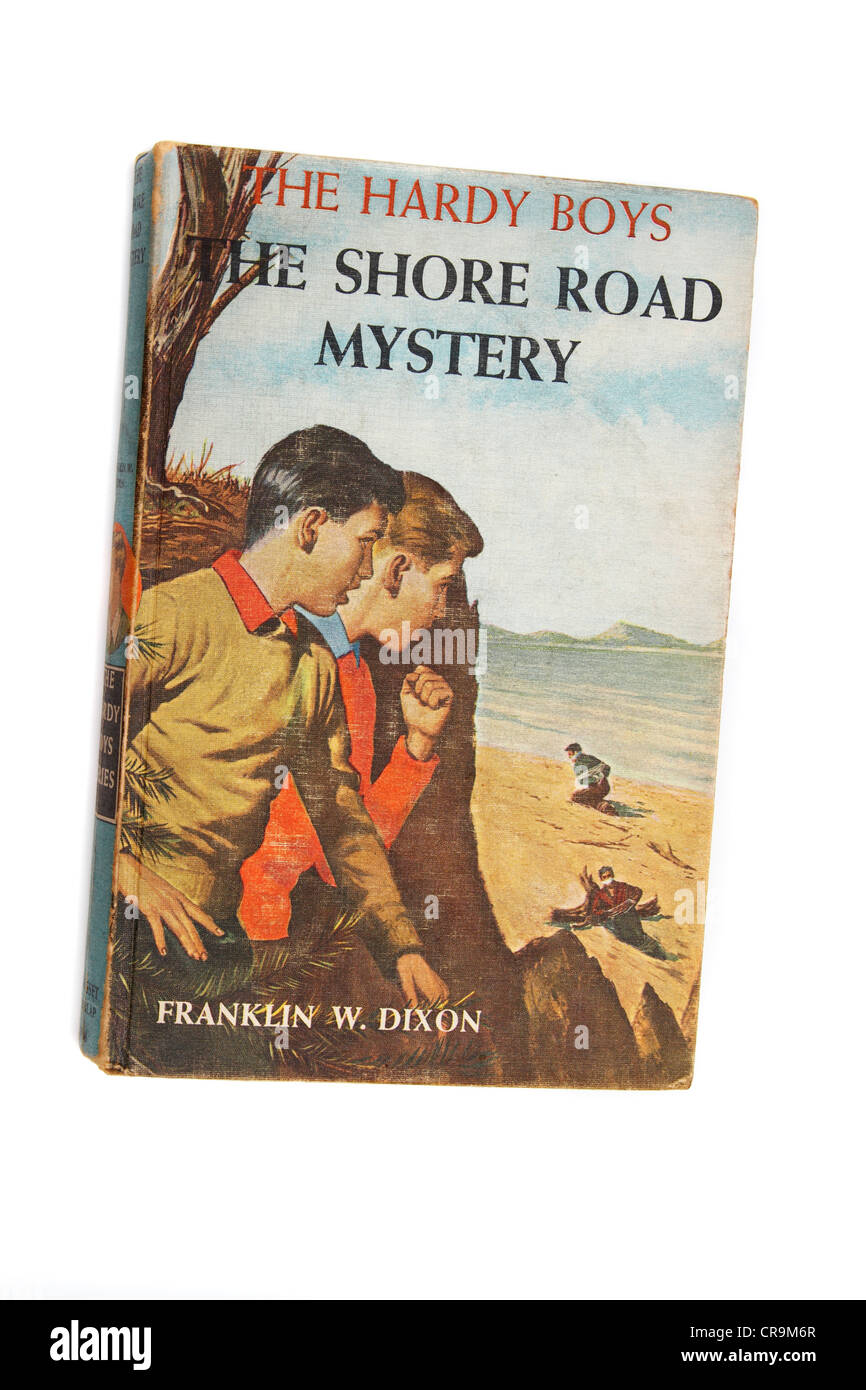Vintage teen novel: The Hardy Boys, The Shore Road Mystery by Franklin W Dixon Stock Photo